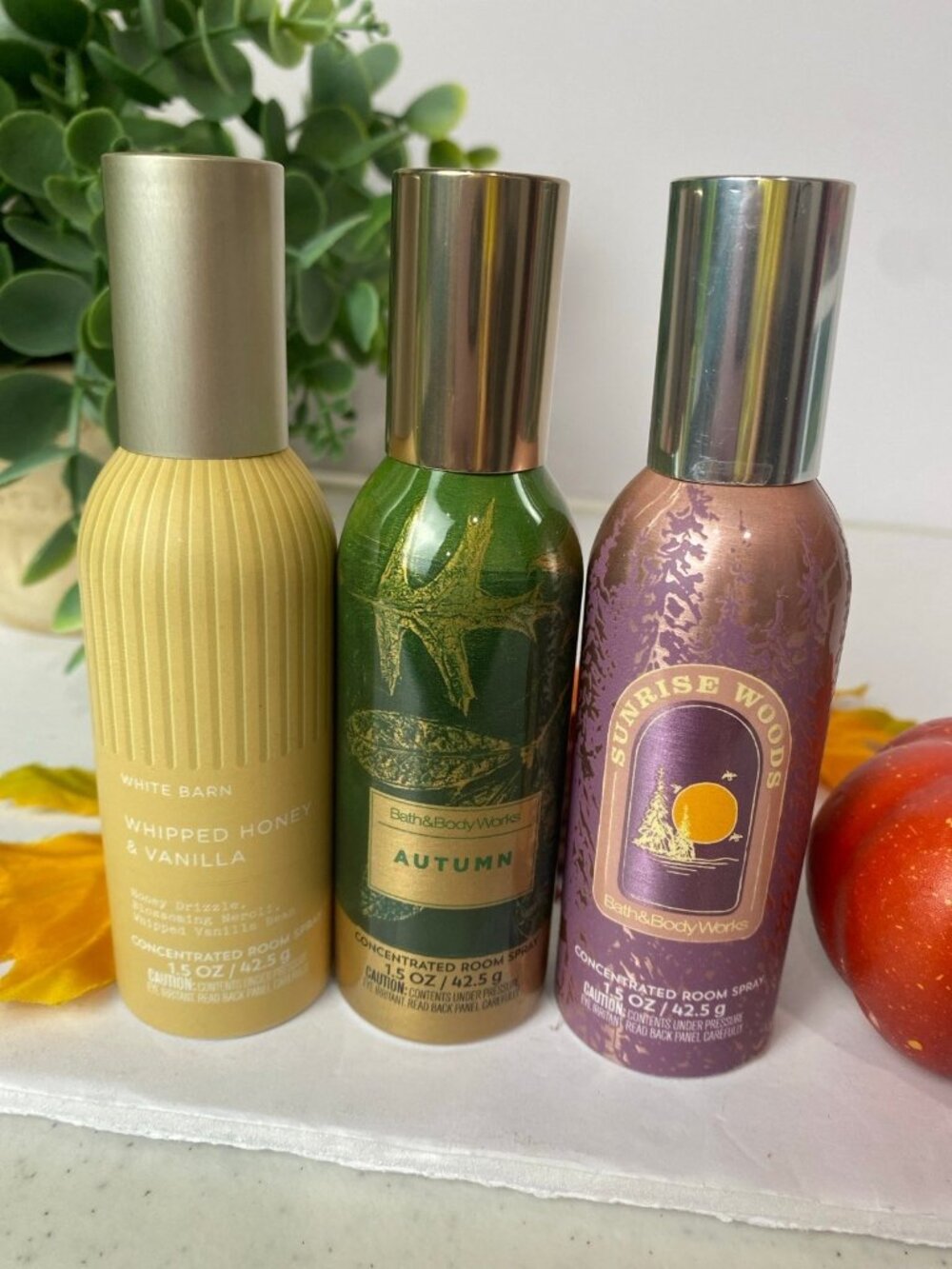 Bath & Body Works “Fall Autumn” 3 New Concentrated Room Sprays